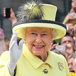 Picture of Queen Elizabeth II, Longest ruling British monarch, head of British Royal family