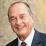 Picture of Jacques Chirac,  President of France, 1995-2007