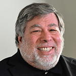 Picture of Steve Wozniak,  Co-Founder of Apple Computer
