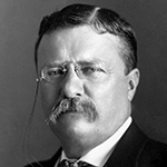 Picture of Theodore Roosevelt,  26th US President, 1901-09