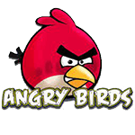 Picture of Angry Birds game, puzzle video game