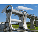 Picture of Falkirk Wheel, First and only rotating boat lift 