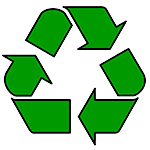 Picture of Recycling symbol, symbol for recycling activity