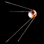Picture of Sputnik 1, The first spacecraft