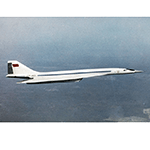Picture of Tupolev Tu 144, Soviet supersonic airliner 