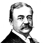 Picture of Aaron Montgomery Ward,  Founded Montgomery Ward company