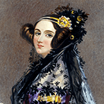 Picture of Ada Lovelace,  Programmed the (theoretical) difference engine