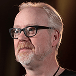 Picture of Adam Savage,  Goateed host of MythBusters