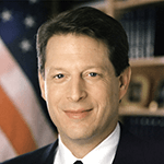Picture of Al Gore,  US Vice President under Clinton