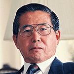 Picture of Alberto Fujimori,  President of Peru, 1990-2000