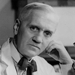 Picture of Alexander Fleming,  Discovered penicillin 1928