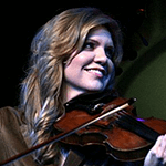 Picture of Alison Krauss,  Bluegrass fiddle prodigy