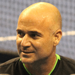 Picture of Andre Agassi, win four Australian Open titles
