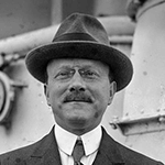 Picture of Andre Gustave Citroen, engineer and founder of Citroen (in 1919)
