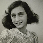 Picture of Anne Frank, One of the most discussed Jewish victims of the Holocaust