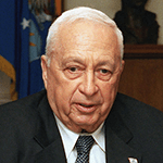 Picture of Ariel Sharon, 11th Prime Minister of Israel, 2001-06