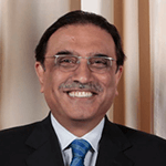 Picture of Asif Ali Zardari,  President of Pakistan 2008-2013