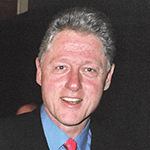 Picture of Bill Clinton,  42nd US President, 1993-2001