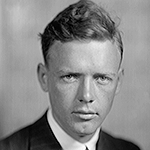 Picture of Charles Lindbergh,  Transatlantic soloist