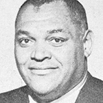 Picture of Clarence Gaines,  Winston-Salem Head Coach, 1946-93