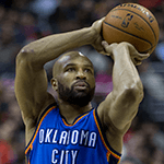 Picture of Derek Fisher,  Oklahoma City Thunder point guard
