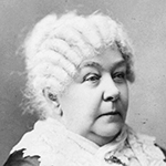 Picture of Elizabeth Cady Stanton,  National Woman Suffrage Association