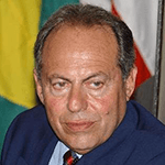 Picture of Emile Lahoud,  President of Lebanon, 1998-2007