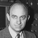 Picture of Enrico Fermi,  First controlled nuclear chain reaction