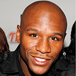 Picture of Floyd Mayweather Jr.,  WBC Welterweight boxing champion
