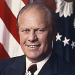Picture of Gerald Ford,  38th US President, 1974-77