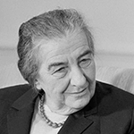 Picture of Golda Meir,  Fourth Prime Minister of Israel
