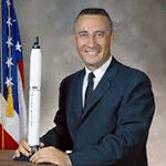 Picture of Gus Grissom,  Second American in space