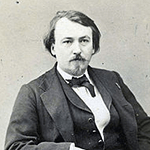 Picture of Gustave Dore,  Book illustrator on steelplate