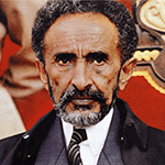 Picture of Haile Selassie,  Last Emperor of Ethiopia