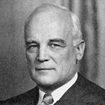 Picture of Harold H. Burton,  US Supreme Court Justice, 1945-58