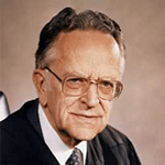Picture of Harry Blackmun,  US Supreme Court Justice, 1970-94
