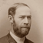 Picture of Heinrich Hertz,  Discoverer of electromagnetic radiation