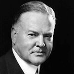 Picture of Herbert Hoover,  31st US President, 1929-33