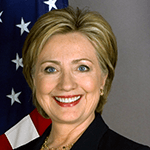 Picture of Hillary Clinton,  US Secretary of State