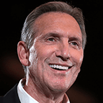Picture of Howard Schultz,  CEO of Starbucks