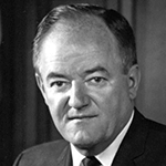 Picture of Hubert Humphrey,  US Vice President, 1965-69