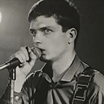 Picture of Ian Curtis,  Lead singer of Joy Division