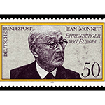 Picture of Jean Monnet,  Worked to unify Europe