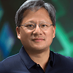 Picture of Jen Hsun Huang,  co-founder, president and CEO of Nvidia Corporation