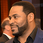 Picture of Jerome Bettis,  nicknamed The Bus