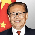 Picture of Jiang Zemin,  President of China, 1993-2003