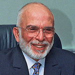 Picture of King Hussein I,  King of the Hashemite Kingdom of Jordan
