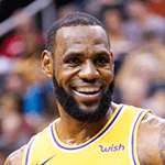 Picture of LeBron James,  King James, Los Angeles Lakers