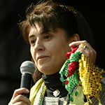Picture of Leyla Zana,  Imprisoned for speaking Kurdish