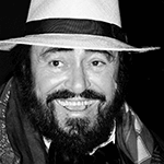 Picture of Luciano Pavarotti, Popular operatic tenor
